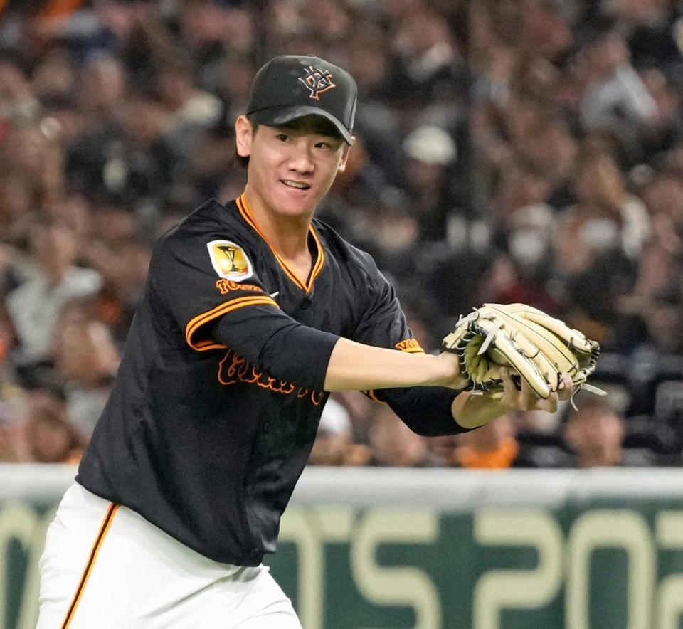 　６回、山本を投飛に打ち取りピンチを切り抜けた井上