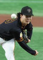 　ＤｅＮＡ戦に先発した山崎