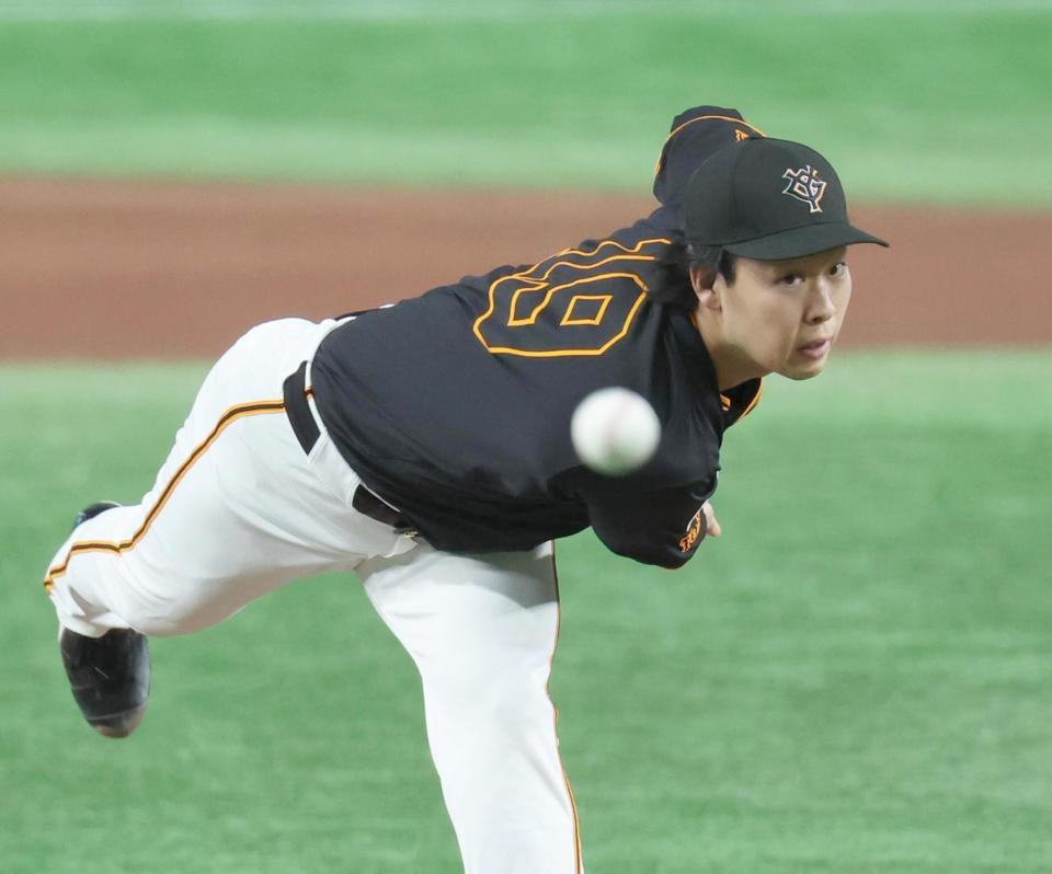 　ＤｅＮＡ戦に先発した山崎