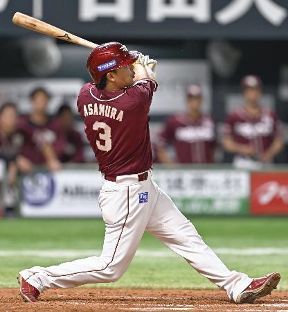 ソ３-４楽（１７日）　楽天、３連勝で最下位脱出