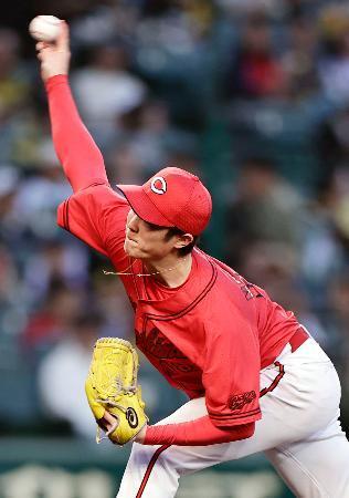 神２-５広（１８日）　森下、２失点完投で３勝目