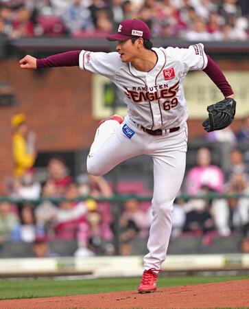 　ロッテ戦に先発した内