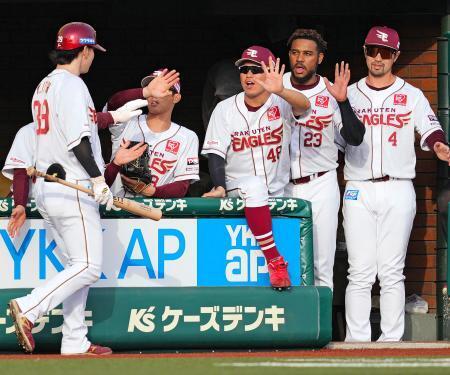 楽２-１ロ（１９日）　楽天、本拠地の連敗止める