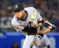 　９回裏に登板したマルティネス