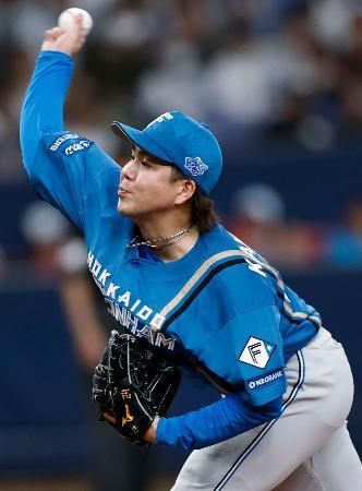 　オリックス戦に先発した日本ハム・金村＝京セラドーム