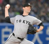 　先発したケラー（撮影・伊藤笙子）