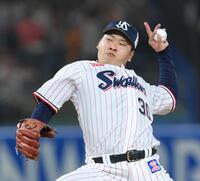 　２番手で登板した荘司（撮影・伊藤笙子）