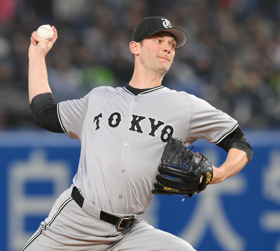 　先発したケラー（撮影・伊藤笙子）