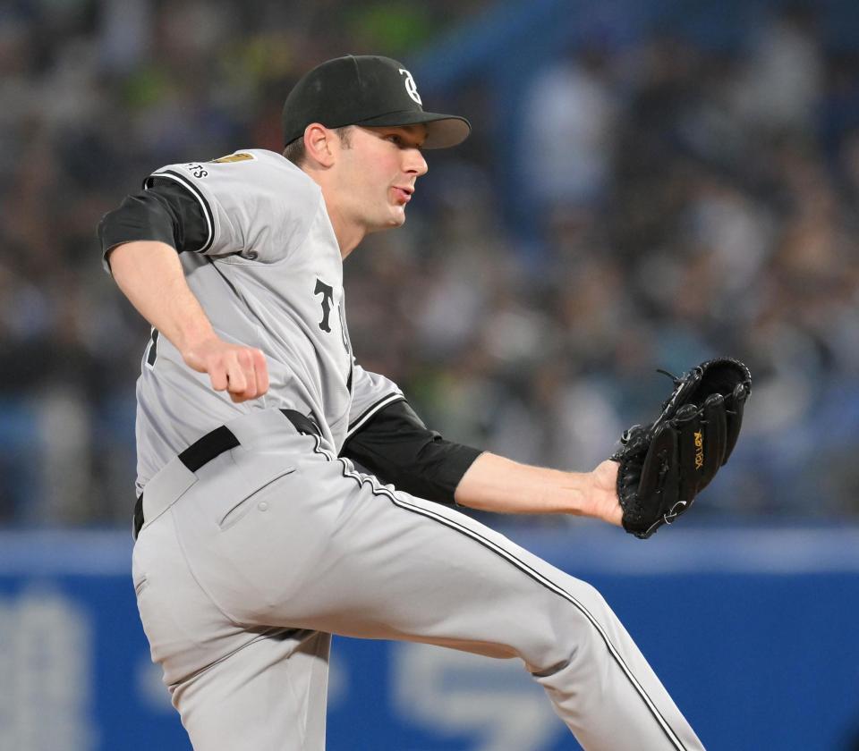 　先発を務めたケラー（撮影・伊藤笙子）