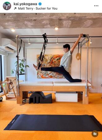 　横川凱インスタグラム（ｋａｉ．ｙｏｋｏｇａｗａ）より