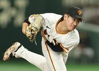 　中日戦に先発した井上