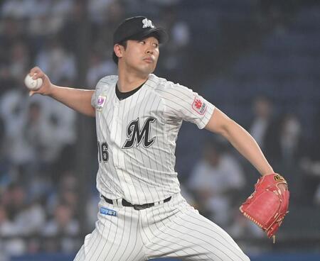 ロッテ・種市が２勝目の権利　６連勝中と得意の西武相手に７回２失点