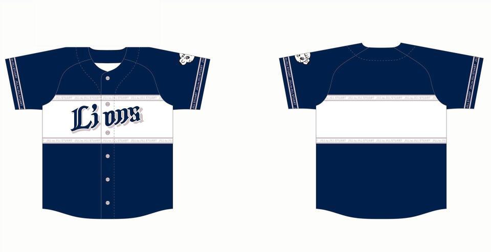 　ＪＩＬＬ　ｂｙ　ＪＩＬＬ　ＳＴＵＡＲＴコラボユニフォーム（球団提供）