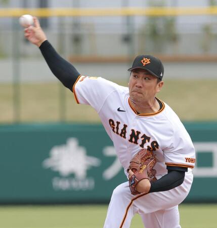 　先発する田中将（撮影・西岡正）