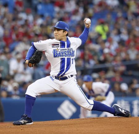 　広島戦に先発したＤｅＮＡ・東＝横浜