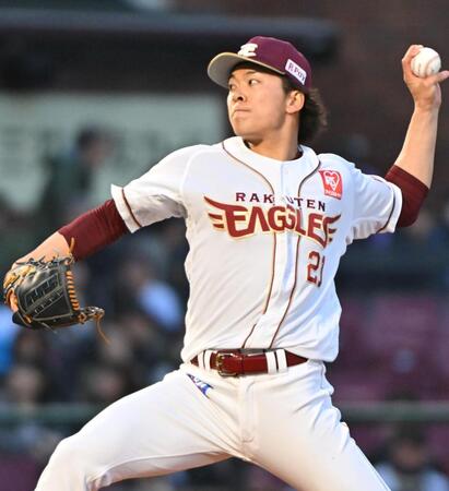 楽天は惜敗で連勝ストップ　勝率５割逆戻り　早川隆久が圧巻投球　７回１１Ｋ無失点も援護なく　守護神・則本が２敗目