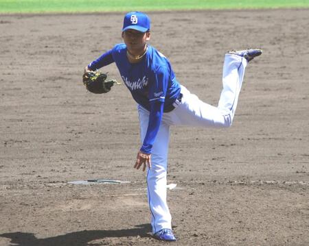 中日２軍　ドラフト１位・金丸が６回２安打無失点の好投　最速１５２キロで阪神打線を封じる