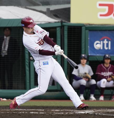 楽６-３ソ（２６日）　楽天、投打かみ合う