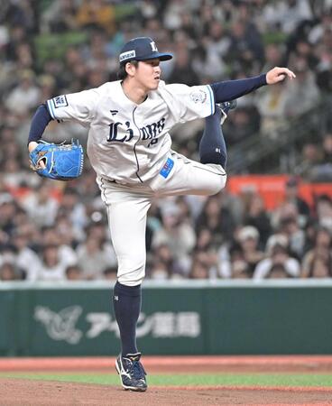 西武・隅田　オリ打線に７回０封１１Ｋ　２６イニング連続無失点　リーグ単独トップ４勝＆防御率０・５８