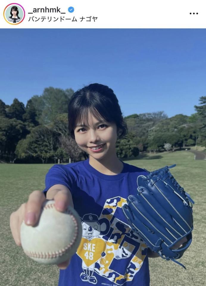 荒野姫楓のインスタグラム＠＿ａｒｎｈｍｋ＿より