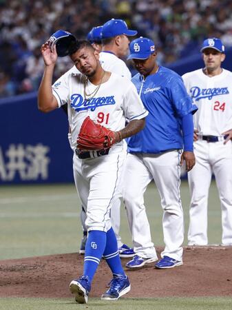 中日・メヒア　五回途中６失点「試合をつくれなくて申し訳ない…」