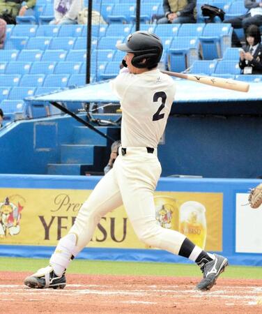 明大・小島大河 お待たせ1号 今秋ドラフト候補の「打てる捕手」 先輩の楽天ドラ1宗山から刺激