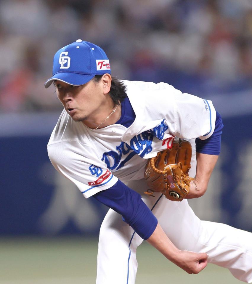 　先発し力投する涌井（撮影・北村雅宏）