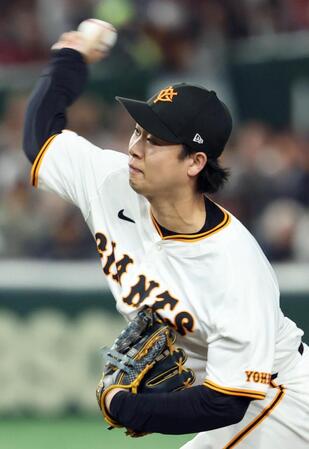 　広島戦に先発した山崎