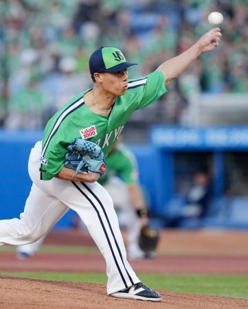 　ＤｅＮＡ戦に先発したヤクルト・山野＝神宮