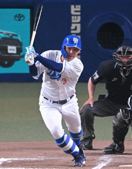 中日　絶好の勝ち越し機で痛恨ミス