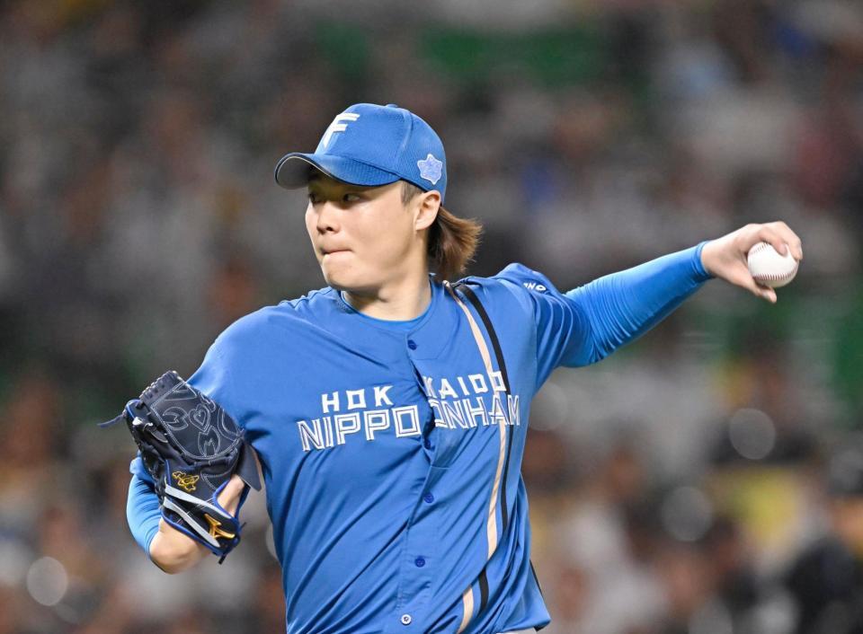 　ソフトバンク戦に先発した山崎