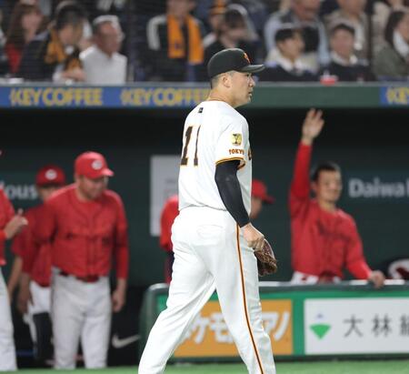 【写真】ぼう然とする田中将大 痛恨5連打浴びて