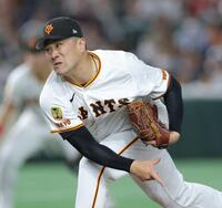 　広島戦に先発し力投する田中将（撮影・西岡正）