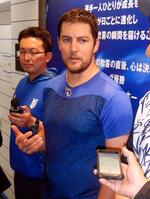 　３日の巨人戦にスライド登板するバウアー（撮影・佐藤厚）