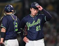 ６回、降板する吉村（撮影・田中太一）