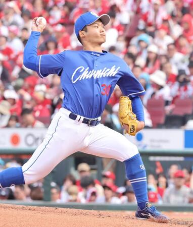 中日・根尾が今季初登板、最速１５０キロで三者凡退　八回に２番手でマウンドへ