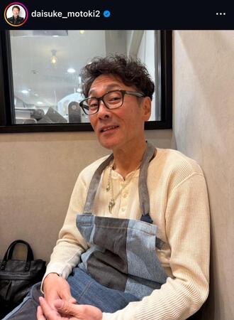 　元木大介氏インスタグラム（ｄａｉｓｕｋｅ＿ｍｏｔｏｋｉ２）より