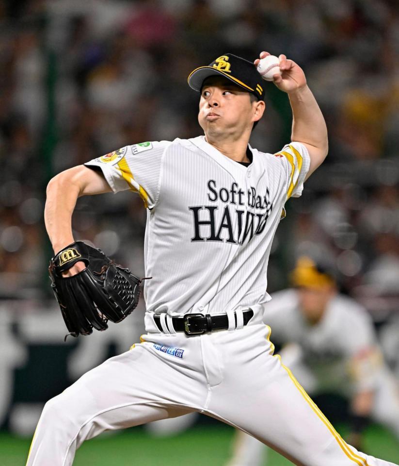 　ロッテ戦に先発した大関