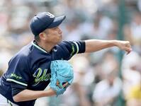 　先発し投げ込む石川（撮影・田中太一）