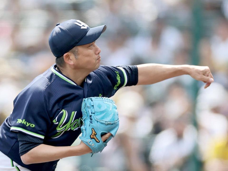 　先発し投げ込む石川（撮影・田中太一）