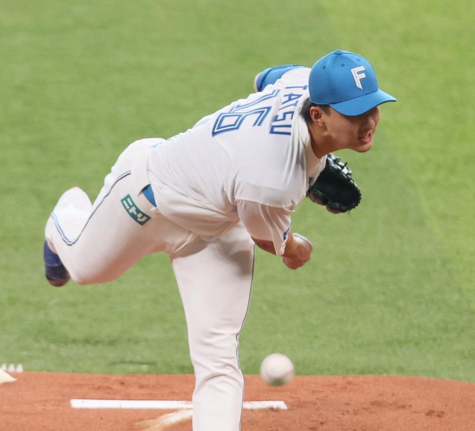 　１回、力投する達（撮影・中島達哉）