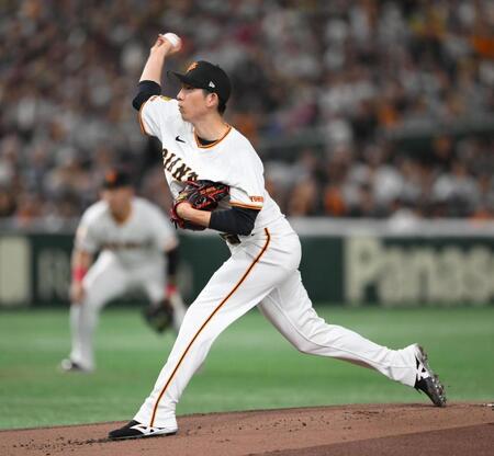 　先発した戸郷（撮影・堀内翔）