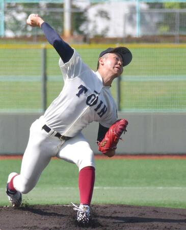 大阪桐蔭・森　伝家の宝刀“舜平大カーブ”で圧倒　５回０封８Ｋ　巨人スカウト「すごく魅力」