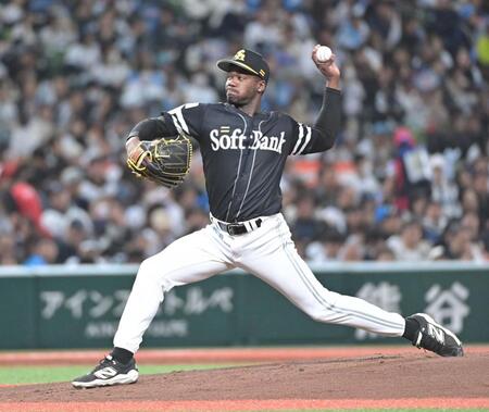 　好投するモイネロ（撮影・持木克友）