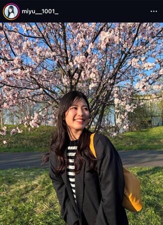 　滝谷美夢インスタグラム（ｍｉｙｕ＿＿１００１＿）より