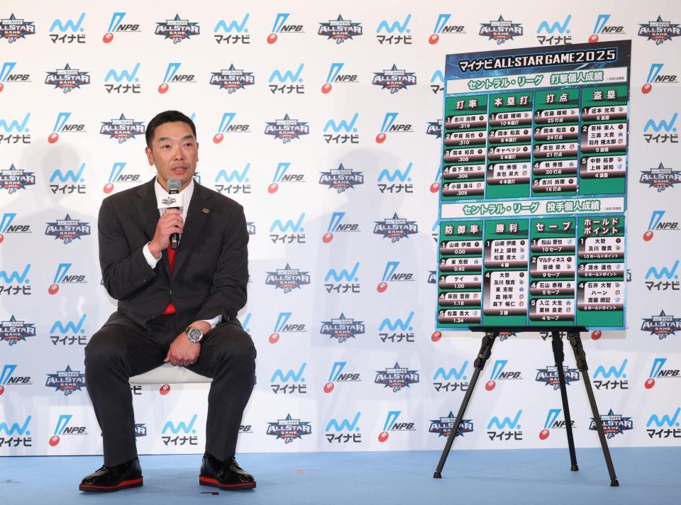 　森下、佐藤輝を注目選手に挙げた阿部監督（撮影・金田祐二）