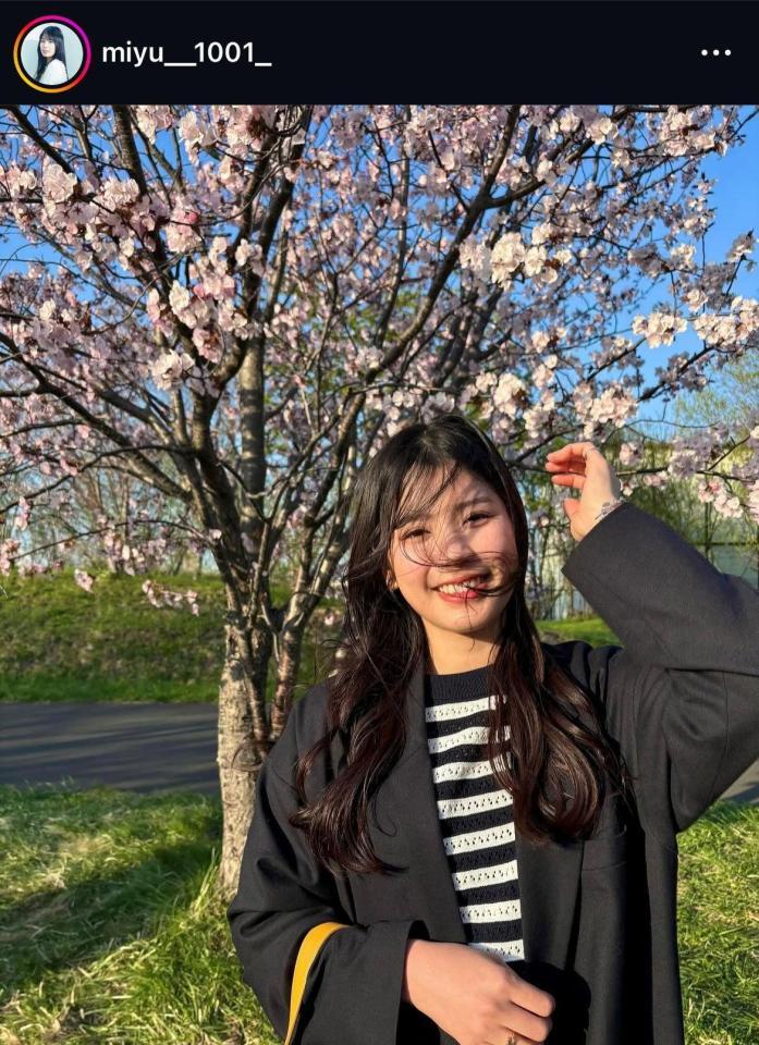 　滝谷美夢インスタグラム（ｍｉｙｕ＿＿１００１＿）より