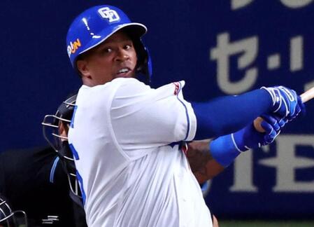  中日時代のビシエド＝２４年撮影