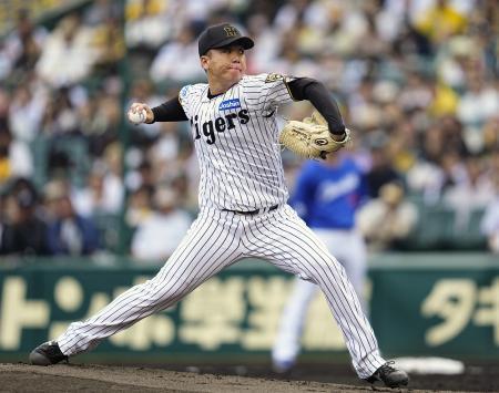 神２-０中（１０日）　村上、連続完封で６勝目