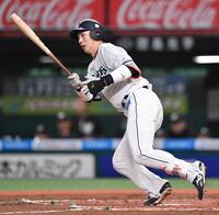 　２回、三ゴロに倒れた長谷川（撮影・開出牧）